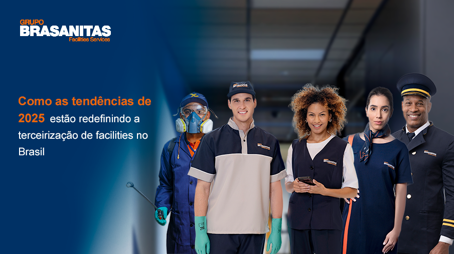 Como as tendências de 2025 estão redefinindo a terceirização de facilities no Brasil