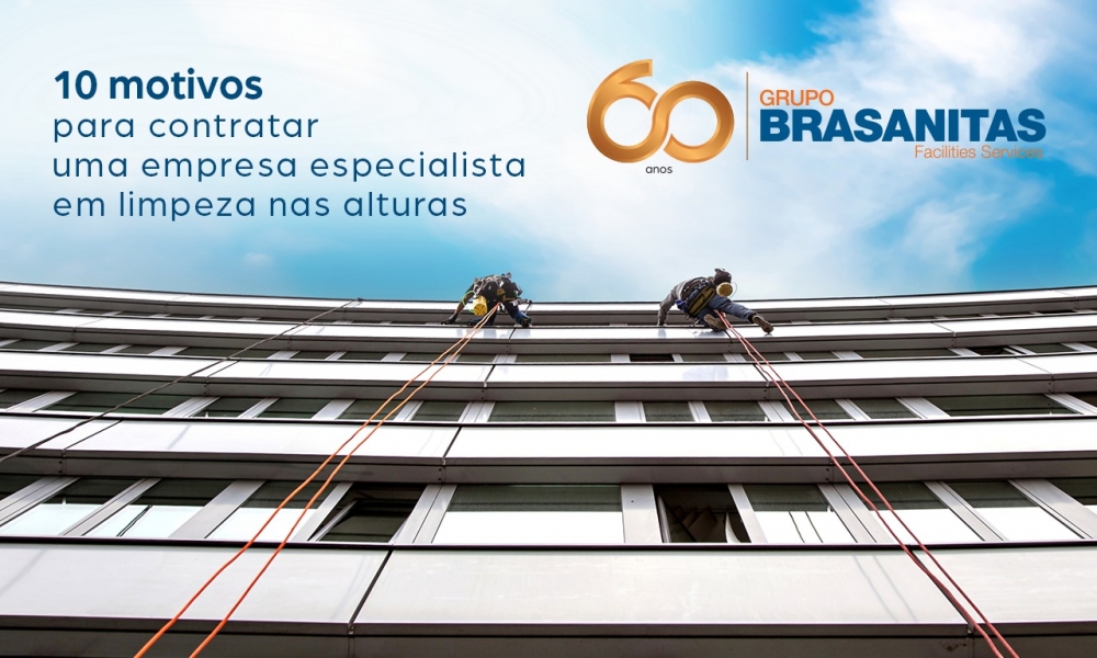 10 motivos para contratar uma empresa especialista em limpeza nas alturas
